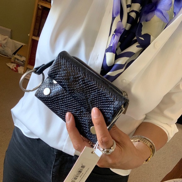 Hammitt VIP mini -French navy snake - Picture 16 of 16